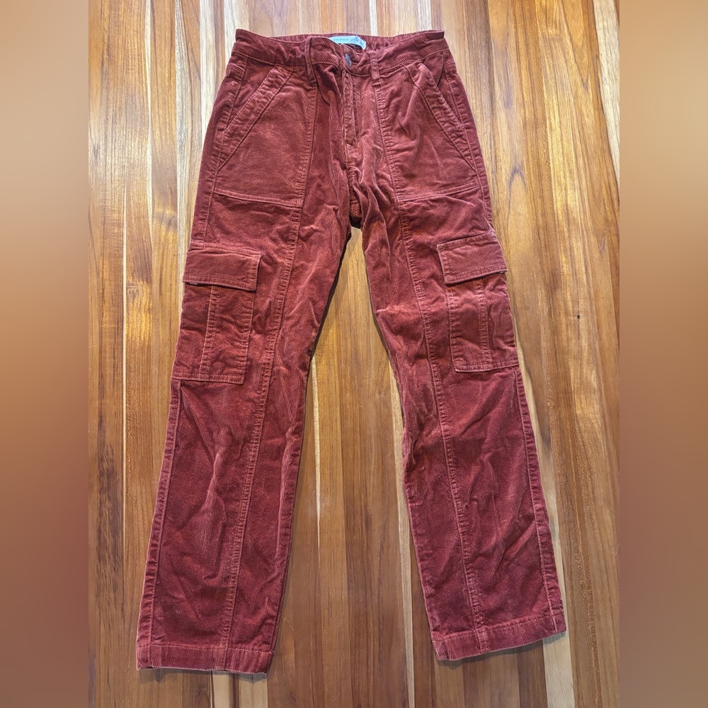 Altar'd State women’s cords Pants - rusty orange 26 waist